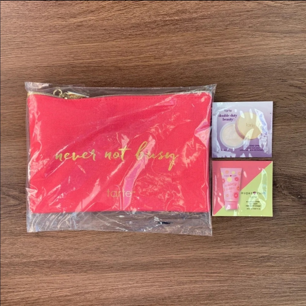 Tarte Makeup Bag + Samples